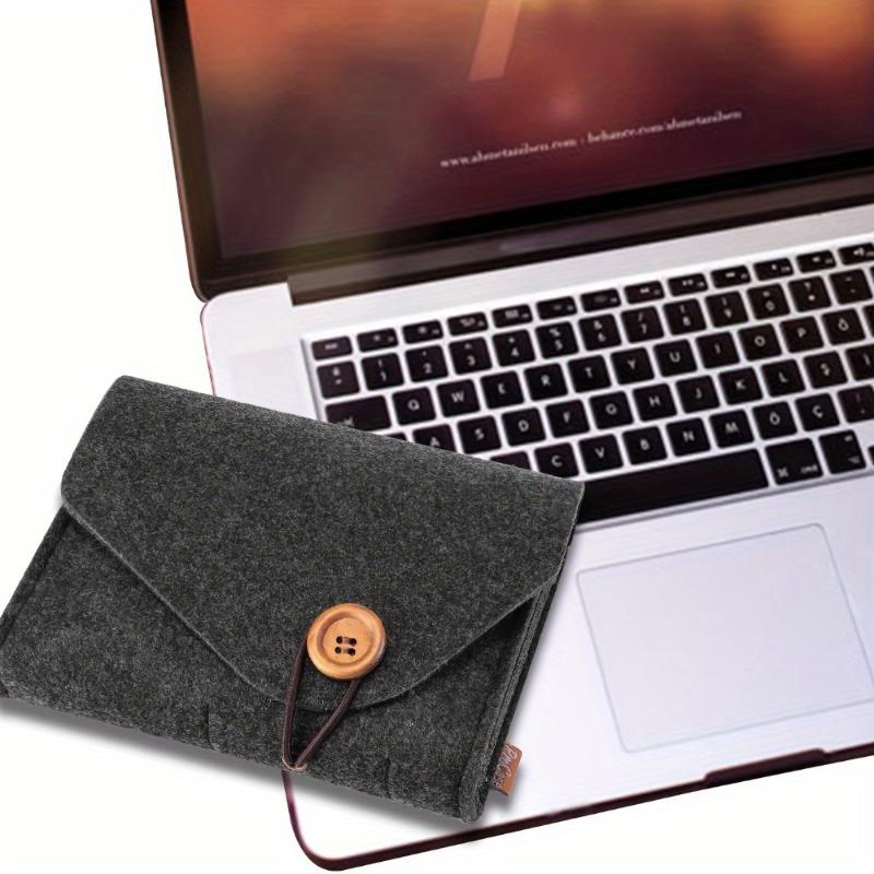 1pc  Power Adapter Case Storage Bag, Felt Portable Electronic Accessories Storage Bag