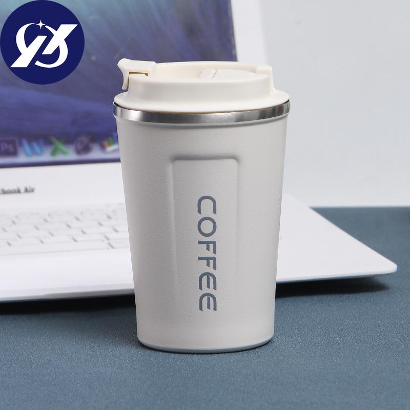 304 Stainless Steel Vacuum Cup Outdoor Leisure Water Cup Simple Tea Cup Car Office Coffee Cup