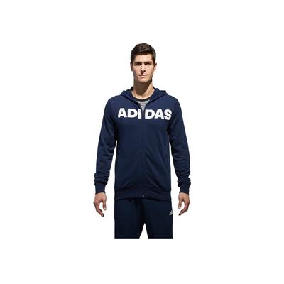 Knitted Hooded Comfortable Long Sleeve Jacket Men Jackets Navy-Blue CX4957