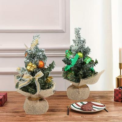 Realistic Christmas Tree Decorations, Festive Holiday Party Supplies, Home & Table Decoration Essentials, Perfect Gift Idea