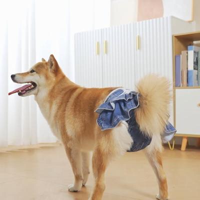Yousheng Dog Menstrual Pant Female Dogs Menstruation Underwear Washable Pet Diaper Sanitary Panty Puppies Excitatory Urination Protective Trousers