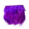 1Meter Fluffy Chicken Feather Trim 8-13cm for Wedding Clothing Dress Decoration Rooster Feather Ribbon Sewing Accessories