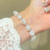Baroque Shaped Imitation Pearl Bracelet New Special Fashionable Luxurious High-End Elegant Bead Bracelet Women's Party Jewelry