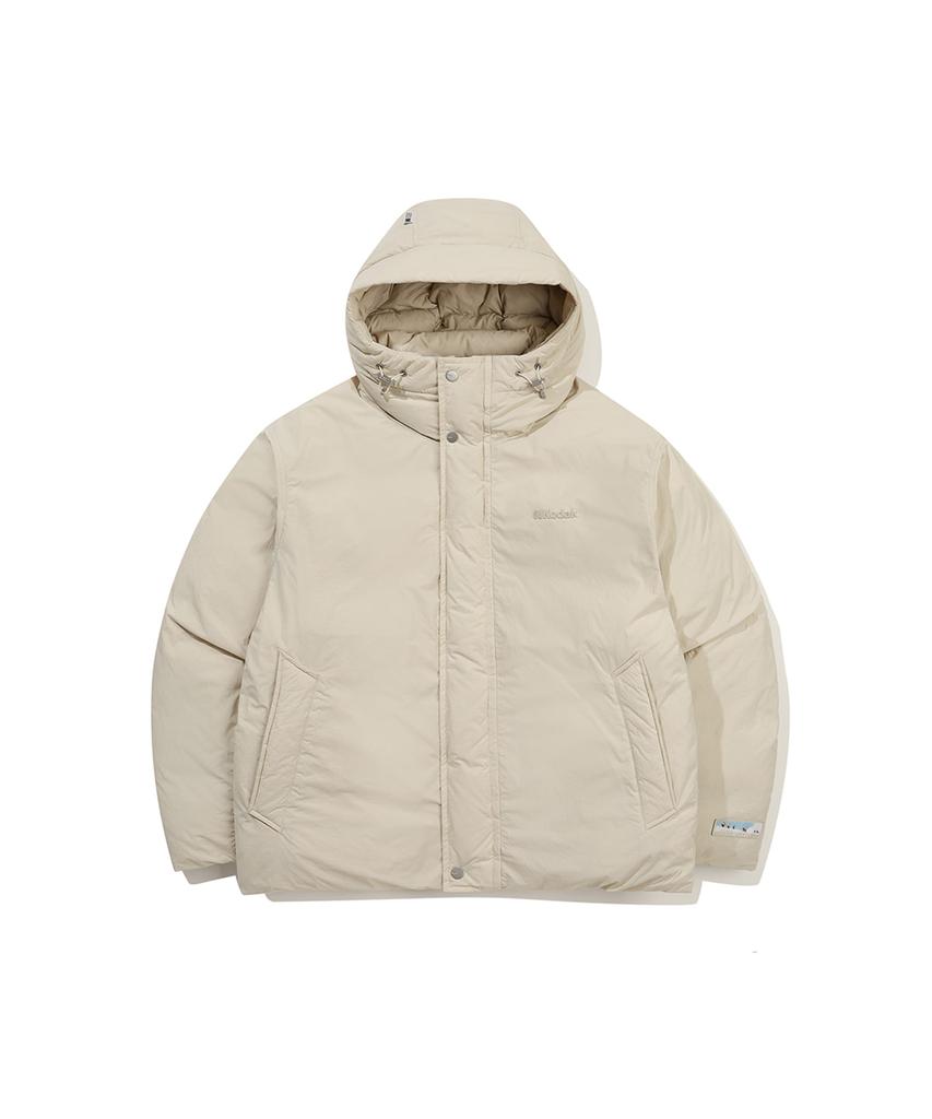 KODAK Brownie Cotton Puffer Down Jacket Beige