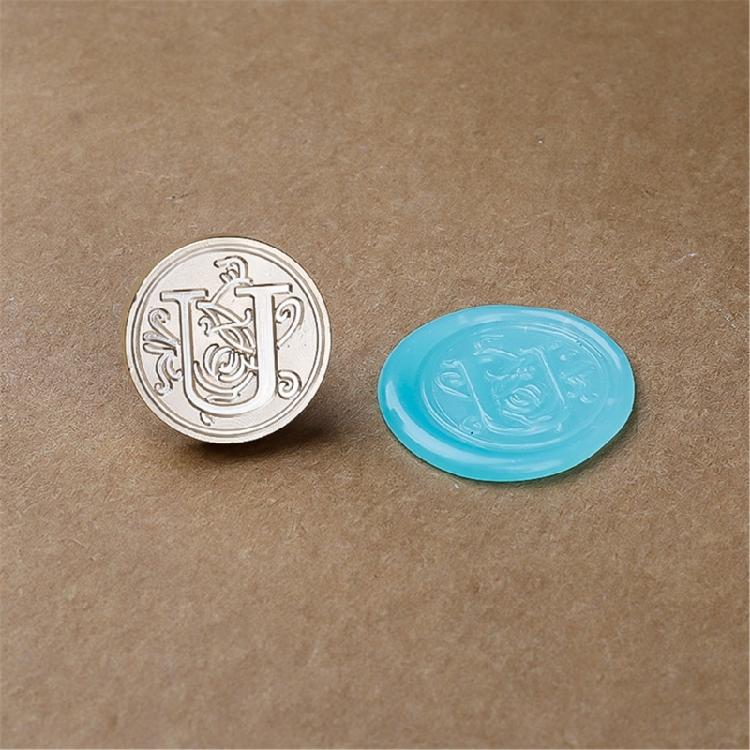 Wax Seal Stamp Set,Sealing Stamper Kits,Wedding Postage Stamp,Wood Handle with Brass Head for Wedding Greeting Cards