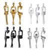 Handmade Abstract Figure Resin Craft Shelf Decors For Living Space Workstations Aesthetic Display Ornamentations
