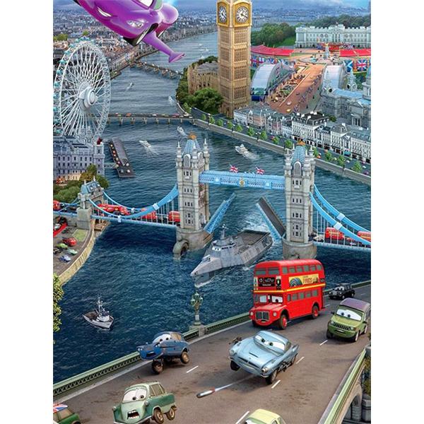 DIY Diamond Painting Cars Full Square Round Drill Lightning Mcqueen Cross Stitch Embroidery Cartoon Mosaic Wall Ar