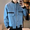 Men's jacket jacket spring and autumn new trend casual Korean version of handsome men's clothing versatile youth baseball uniform jacket