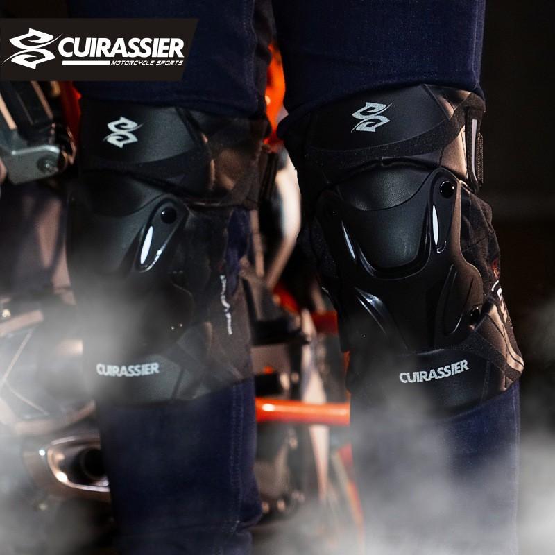 Motorcycle Knee Pads Off-Road Riding Protective Gear Riders Shock Absorbing PP Armor Leg Guards
