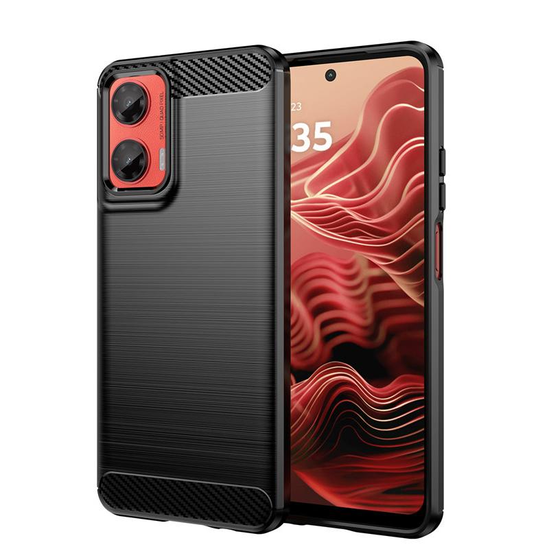 

Для Motorola Moto G35 Чехол Motorola Moto G35 Чехол Funda Противоударный Матовый Защитный ТПУ Телефон Задняя Крышка Для Motorola Moto G35 For Moto G35 чёрный