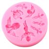 3D-Silikonformen mit süßem Amor-Engel, für Schokolade, Süßigkeiten, Fondant, DIY-Bastelarbeit, Epoxidharzform, Baby-Geburtstagskuchen, Dekorationswerkzeuge