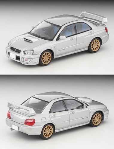 TOMYTEC Tomica Limited Vintage Neo 1/64 Scale LV-N336b Subaru Impreza WRX STi Silver 2003 Model (Finished) 334460