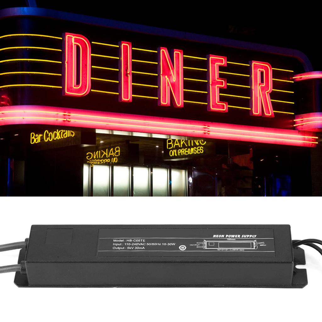 HB-C05TE Neon Light Electronic Transformer Neon Sign Power Supply 5KV 30mA