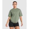 Gymshark CollegiaTe Oversized T shirT uniT Green B2b2d Ecjf