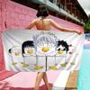 Funny Japanese GINTAMA Microfiber Beach Towel Absorbent Quick dry Soft Yoga Swimming Resort Mountain Climbing Towel