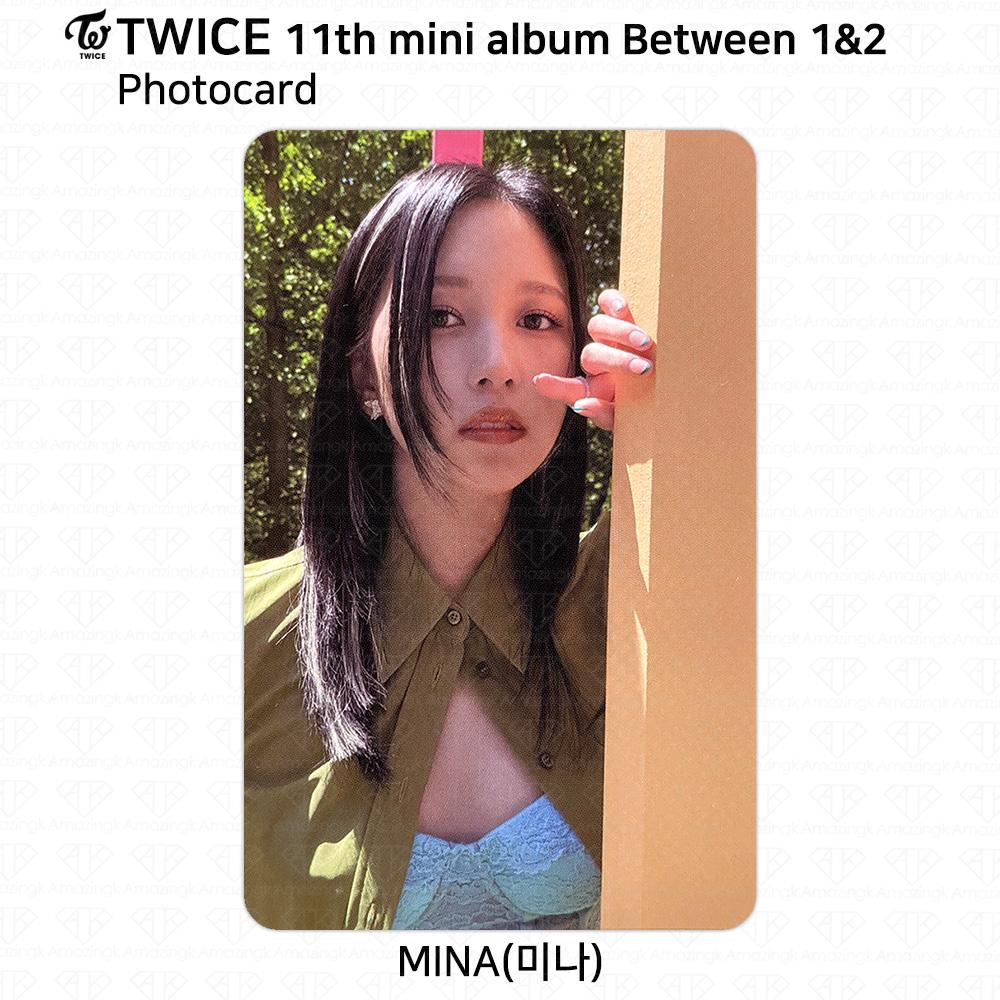 

TWICE 11-й мини-альбом между 1 и 2 Мина, фотокарточка, открытка, наклейка Polaroid POB Photocard - #05