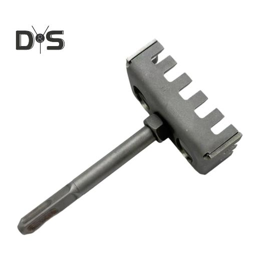 Square Hole Cutter High-Strength Ergonomic Design Universal Electrical Box Cutout Saw Socket Slot Cutter Hole Cutting Tool