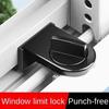 1pc Sliding Door Lock, Anti-Theft Anti-Pinch Safety Lock with No-Drill Installation, Pet-Proof Two-Way Fixation for Window