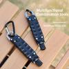 Multifunktionaler Mini-Schraubendreher Outdoor Schlüsselanhängerform Schraubendreher Tragbar Stahl Reparatur Multifunktions-Kombinationswerkzeug