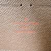 Louis Vuitton Damier Zippy Wallet N60015 Long Wallet Purse Zip Around Ebene Used