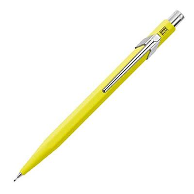 Caran Mechanical Pencil 849 Classic Line Fluorescent Yellow Officially Imported d'Ache MF0844-470 0.5mm