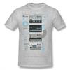 For Unisex Korg Volca Keys Series Basic Blue Music T Shirt Quality Print Rock And Roll Round Collar Plus Size Tee Shirt