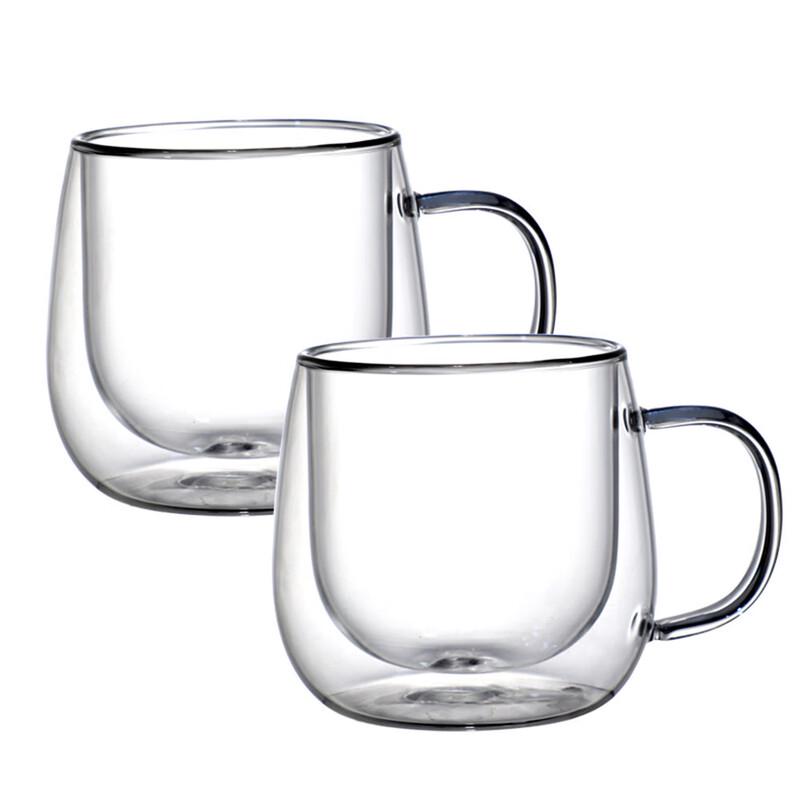 Shangqi Double-layer Heat-resistant Glass Coffee Cup
