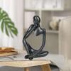 Abstract Sculpture The Thinker Statue