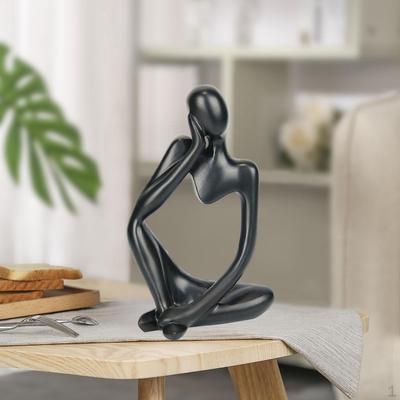 Abstract Sculpture The Thinker Statue