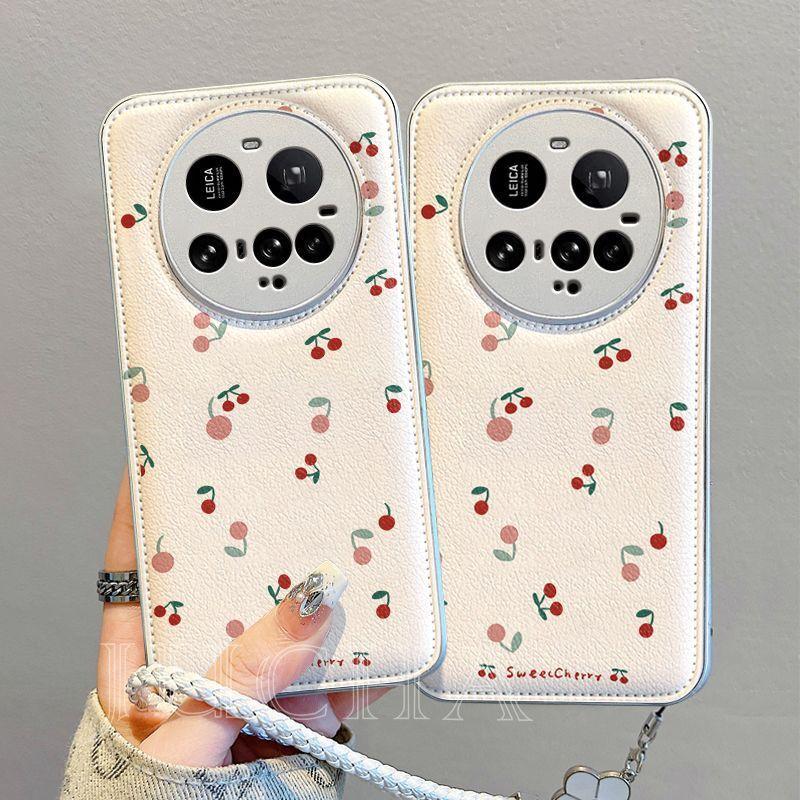 Applicable To Xiaomi 11ultra Mobile Phone Case Artistic All-inclusive Xiaomi11ultra High-value Red Cherry
