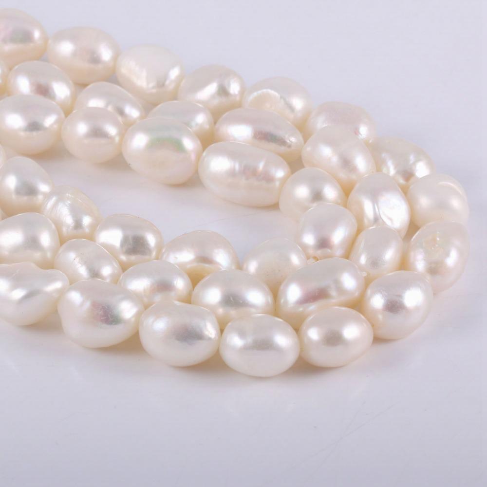 Irregular Natural Freshwater Pearl Loose Beads Gemstone Charms for DIY Necklace Bracelet Earring Jewelry Making