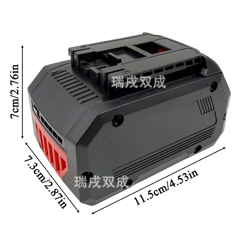 BAT618 10x21700 Lithium Ion Battery Case Storage Box PCB Charging Protection Circuit Board for Bosch 18V Li-ion Battery Housings