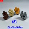 Ungiftig 8 Stück Moc Steine 17mm Hose Bewegliche Kurze Beine 970Cm00 Körperteil Tragen Modell Actionfigur Zusammenbauen Bausteine Spielzeug Geschenke