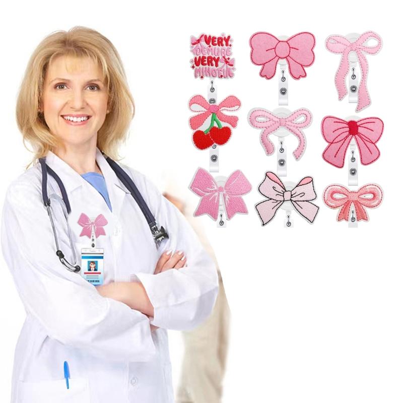 Personalize Nursing Clip Featuring Handmade Bowknot Large Capacity Polyester Thread Healthcare Accessory