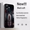 Classic thriller Pyramid Head Silent Hill Phone Case For iPhone 17 16e 15 14 13 12 Plus Mini Pro Max Soft black Shockproof Cover