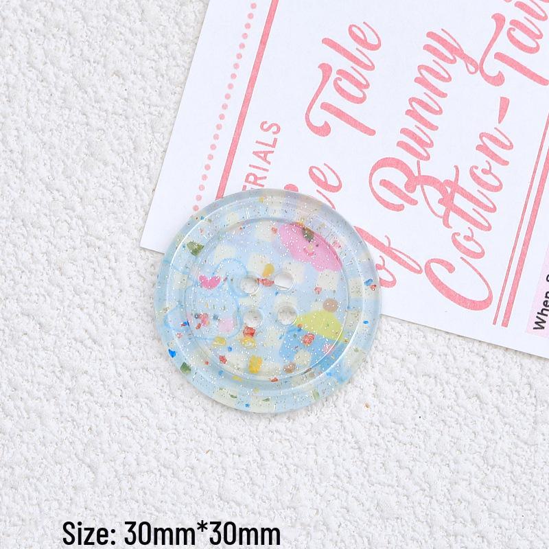 Handgemachte Harz-Cartoon-Eiscreme-Kleber-Ornamente für Kleidung und Taschen