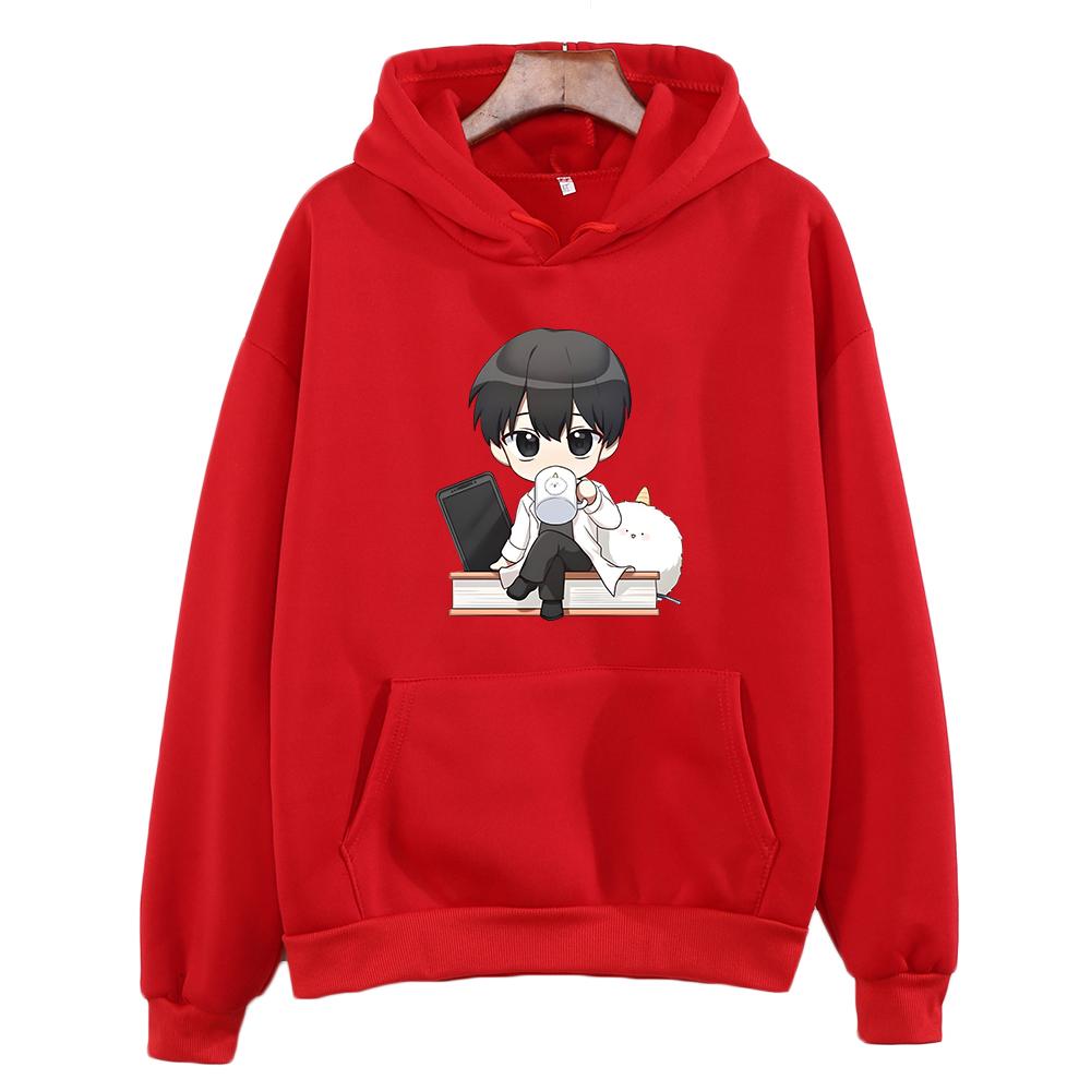 Omniscient Reader Korean Manga Hoodies Print Clothes for Winter Fleece Soft Long Sleeve Sweatshirts Women Cartoon Graphic Hoodie