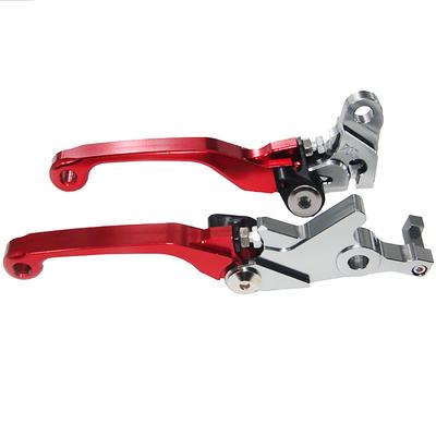1 Paar Rote Pivot Kupplungs-Bremshebel für Honda Crf250l Crf300l 2012-2021
