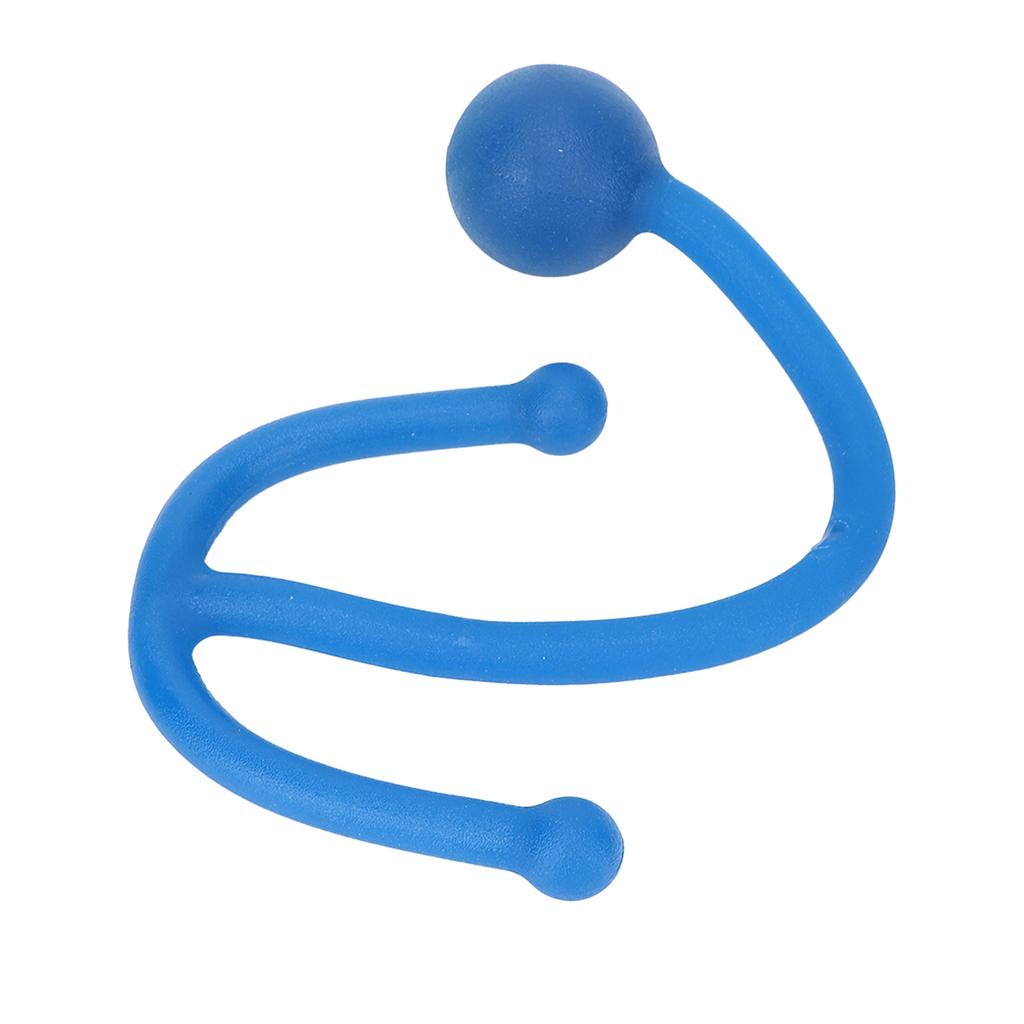 Übungsbänder Blau Starke Zugkraft SEBS-Material Weicher Griff Yoga-Band mit Ball Trainingsgerät für Zuhause