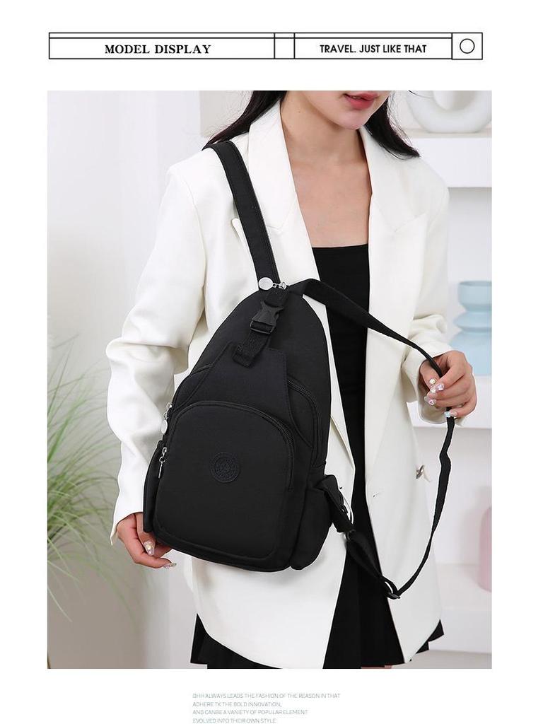2024 Women's Fashion Water-Repellent Multifunctional Chest Bag