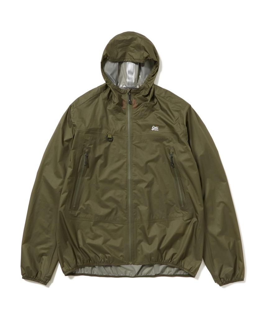 Snow Peak Backcountry Shell Outer Jacket for Men and Size M EP-JK-26SU003 Women, Olive,