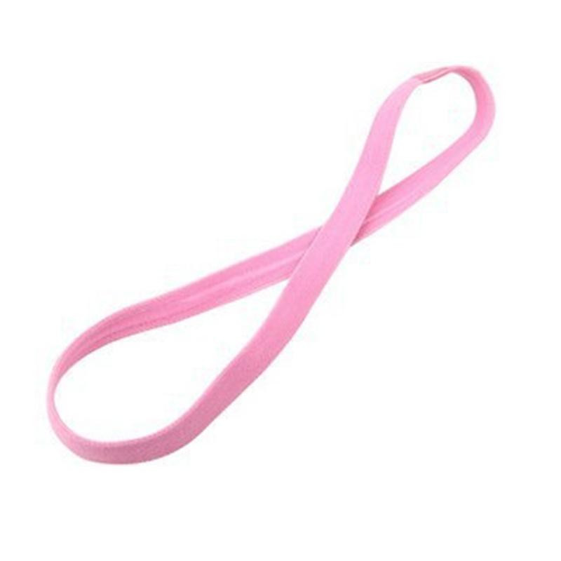 Kadın ve Erkekler İçin İnce Spor Saç Bantları Kaymaz Yoga Saç Bandı Futbol Basketbol Futbol Tenis Ve Golf İçin Esnek Ter Bantları