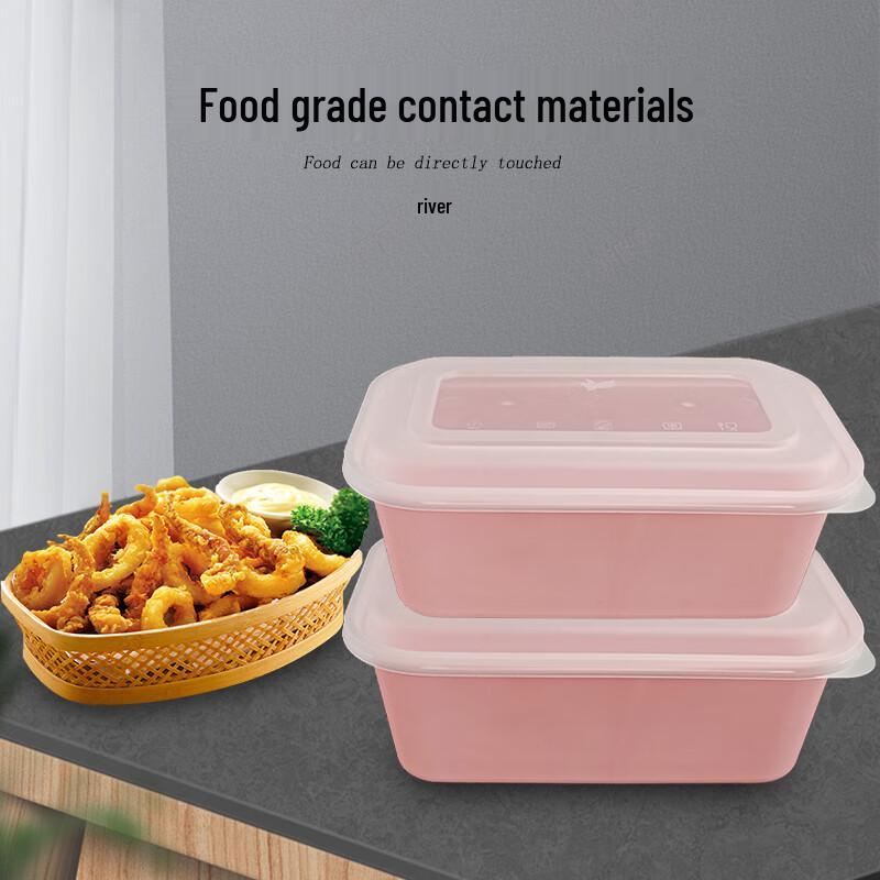 Engångsrektangulära matbehållare i japansk stil