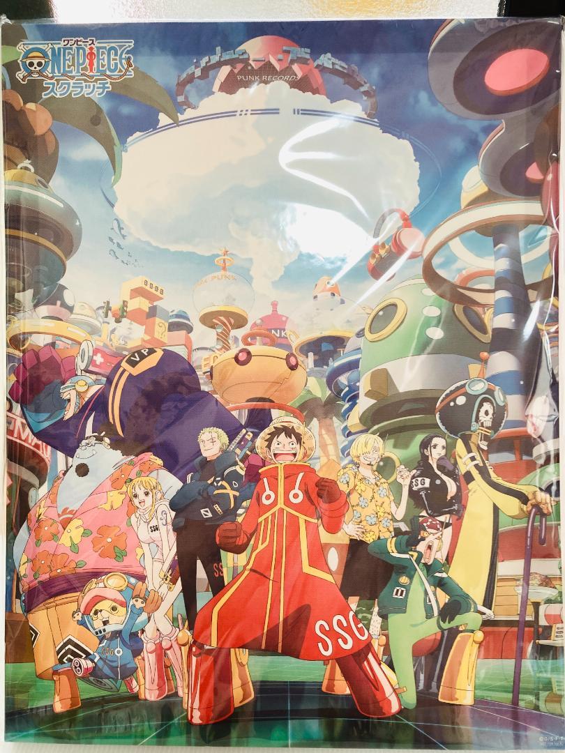 

[Б/У] One Piece Скретч-картина Соломенная шляпа One Piece Редкая