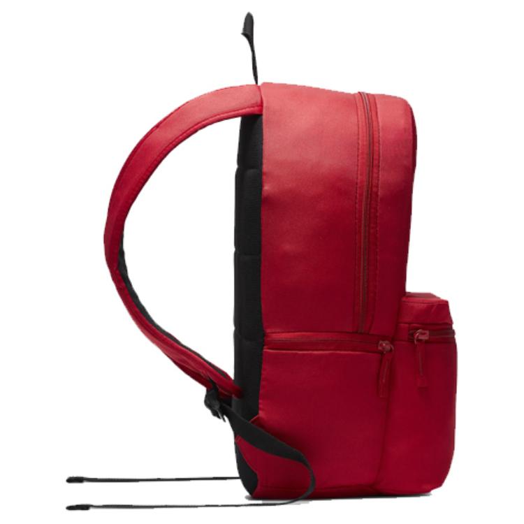 Jordan Basic Simple Versatile Polyester Student Backpack Unisex Backpack Red CU3144-687