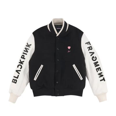 FRAGMENT BLACKPINK Stadium Jacket White