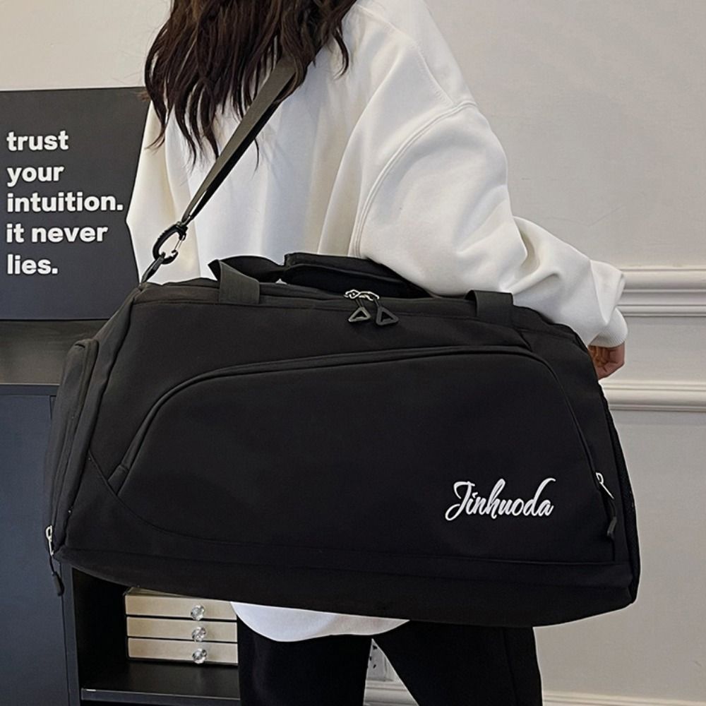 Large Capacity Sports Gym Bag Waterproof Wet Dry Separation Training Bag Multifunctional Travel Luggage Bags Yoga Exercise