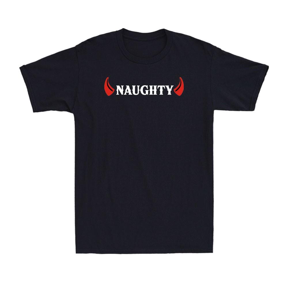 Naughty Christmas Funny Naughty Christmas Xmas Gift Men s T-Shirt M