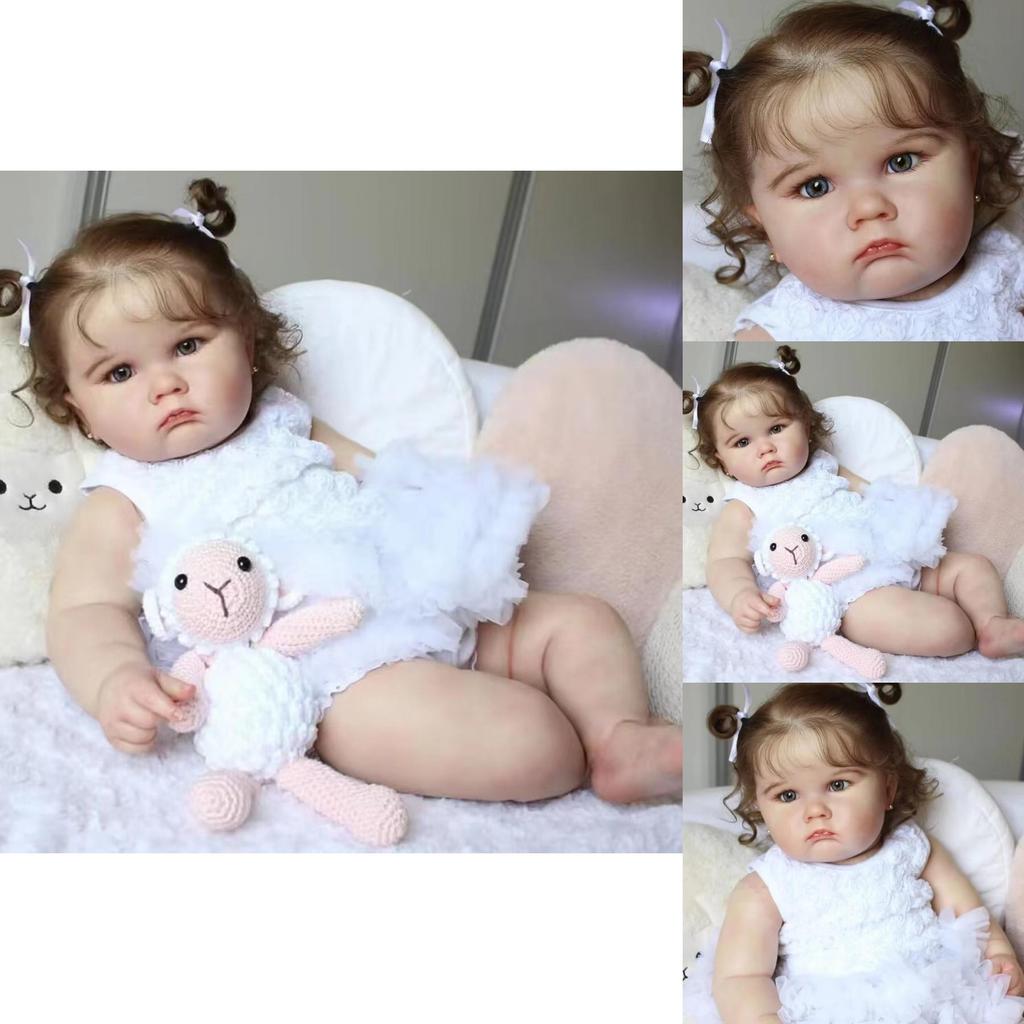 Silicone Reborn Doll Charlotte 60cm Realistic Girl Toy For Collectors And Giftgiving