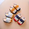Spring/Autumn Style Baby Wrapped Shoes, Soft-Soled Unisex Infant Shoes, Pre-Walking Shoes for Boys and Girls, Small Leather Pre-Walking Shoes.